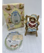 1998 My Blushing Bunnies &quot;Memories Of Holly-Day Joy&quot; Enesco Rocking Chair - £22.06 GBP