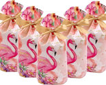 Treat Bags Party Favor Bags Flamingos 24Pcs Bags Plastic Gift Bags Draws... - $17.28
