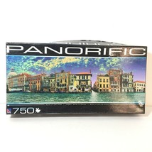 Sure-Lox PANORIFIC 750 pc Jigsaw Puzzle, Venice 2007 Used Panoramic Read... - $8.90