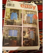 Simplicity Pattern 9462 Easy Curtains Drapes Window Treatments UNCUT - £5.72 GBP