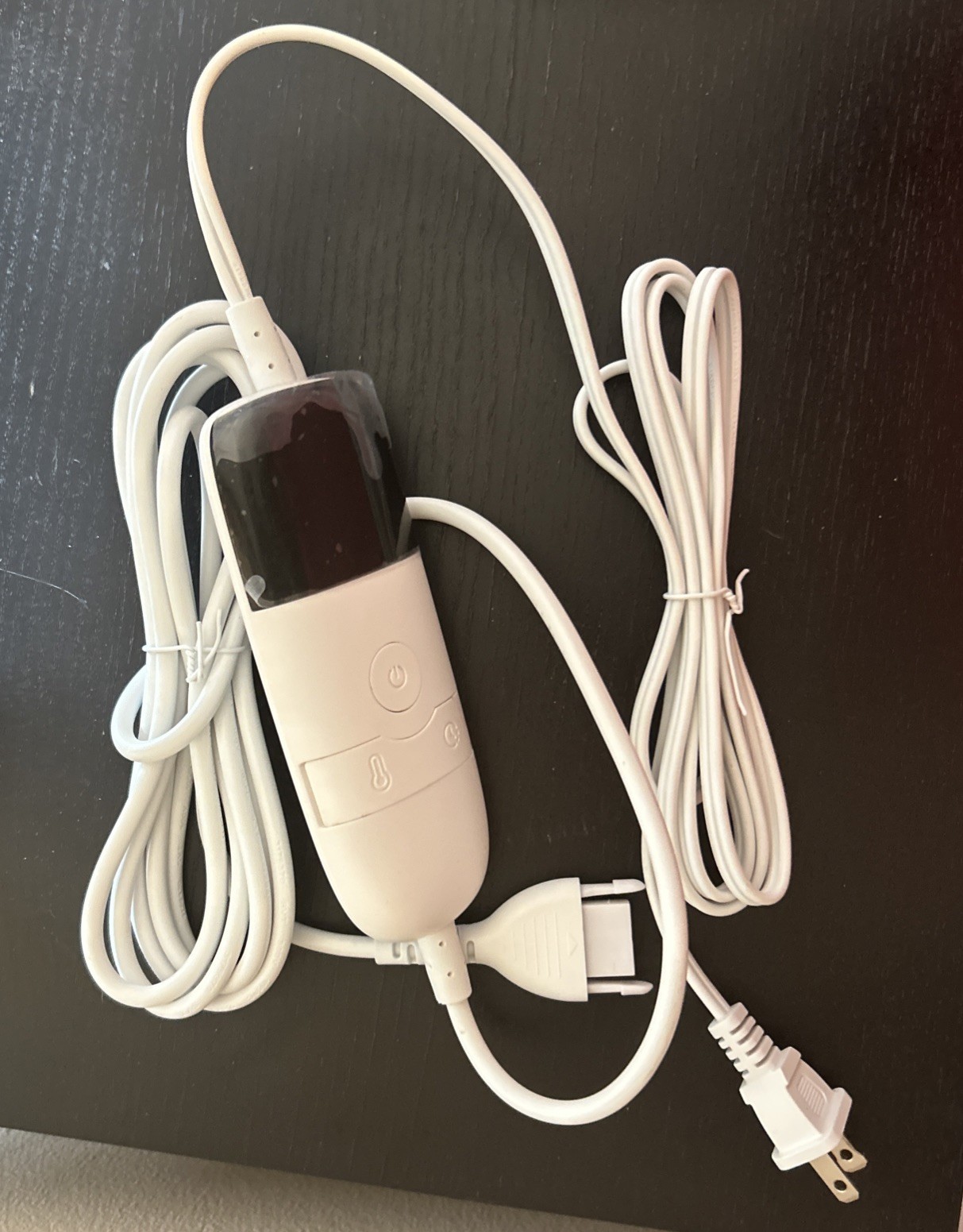 YZH-8490B Electric Heating Blanket Control 130W White 3-Prong Controller - $17.01