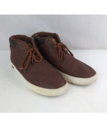 Levi&#39;s Men&#39;s Brown Leather Ankle Boots Shoes Size 13 - $40.69 CAD