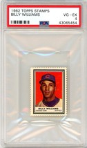 1962 Topps Stamps Billy Williams PSA 4 P1338 - £17.34 GBP