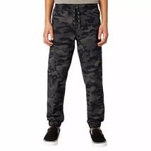 Weatherproof Boys Size Medium 10/12 Fleece Lined Black Camouflage Pants NWT - $13.49