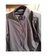 Travis Matthew Jacket Men&#39;s M Full Zip Jacket Gray Golfing Hiking - $14.79