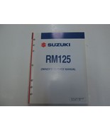 Suzuki RM125 Owners Service Shop WorksRepair Manual 99011-36F54-03A K5 - $604.34 MXN
