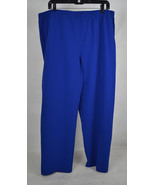 St John Collection Elastic Pants XL Vivid Blue  - $135.82 CAD