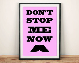 Freddie Mercury Poster: Don&#39;t Stop Me Now, Queen Inspired Art Print-
show ori... - £4.31 GBP+
