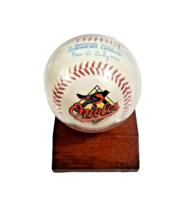 Baltimore Orioles Gene Budig Baseball American League Rawlings 1997 In Case - £11.25 GBP