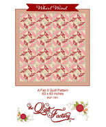 Moda WHIRL WIND Quilt Pattern French General - 63&quot;x63&quot; QF 1901 Chafarcani - £6.65 GBP
