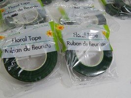 Floral Garden Floral Tape 90 Ft X .5 W Green Lot Of 16 Packages Total 180 Feet - £18.50 GBP