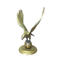 Vintage Eagle Globe Brass Trophy Figurine - Roy Rogers Franchise Convention 1985 - £239.75 GBP