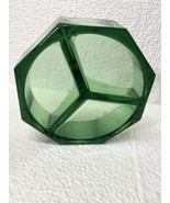 Mcm Sectioned Green Catchall Has A Chip Near The Peak Of The Middle - $40.60 CAD