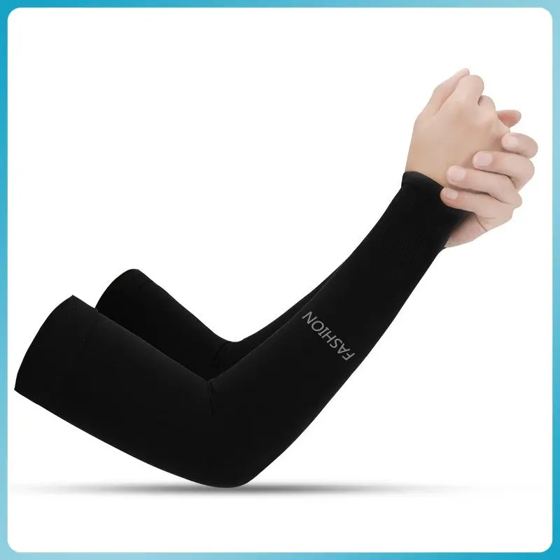 Arm Sleeves  UV Protection Ice Silk Summer  Cycling Basketball Running Fishing F - £83.37 GBP