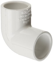 (12-Pk) Spears 90 Degree Elbow Pipe Fitting Schedule 40 PVC White 1/2&quot; S... - $8.86