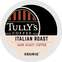 Tully&#39;s Italian Roast Coffee 24 to 144 Keurig Kcups Pick Any Size FREE SHIPPING - $24.64+