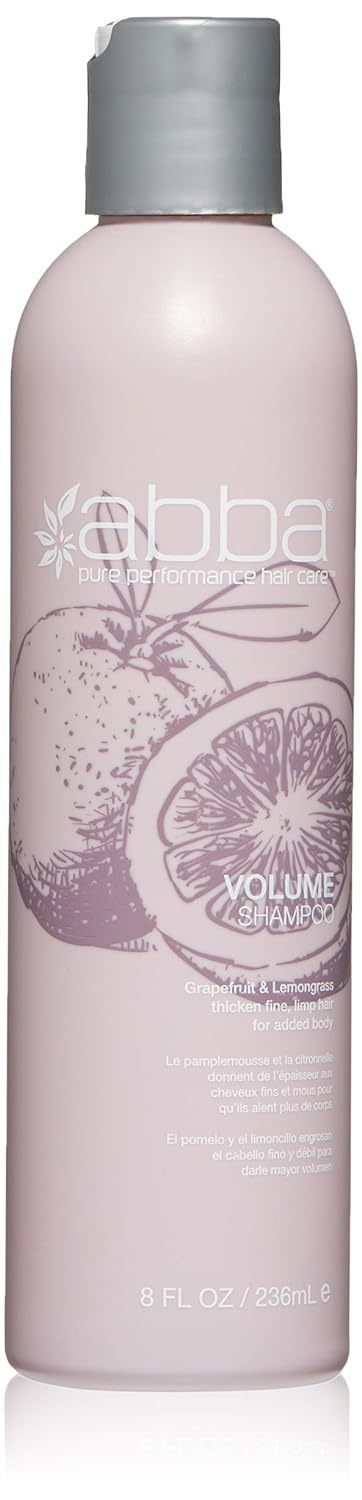 ABBA Volume Shampoo, Grapefruit & Lemongrass, 8 Oz - £15.69 GBP