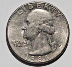1986 P Quarter - $23.74