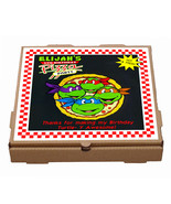 Printable Digital Customized Teenage Mutant Ninja Turtles Pizza Box Label  - $5.00