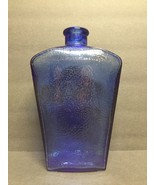 Blue Glass Bottle Home Garden Decoration - £9.55 GBP