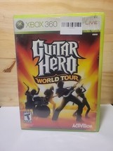 Guitar Hero World Tour - Microsoft Xbox 360 Tested Works Great Clean  - £12.35 GBP