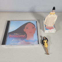 Pocahontas Lot Motion Picture Music CD Mini Figure and VHS Toy McDonalds - £10.09 GBP