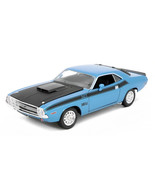 1970 Dodge Challenger  T/A 1/24 Scale Diecast Model by Welly - BLUE - $32.66