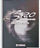 Yamaha S80 Synthesizer Workstation Keyboard Original Factory Owner&#39;s Man... - €42,61 EUR