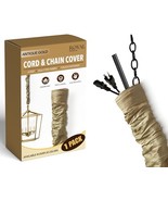 Royal Designs, Inc. CC-1-LB Beige Cord &amp; Chain Cover 4&#39; Linen Fabric Tou... - $34.98 CAD+