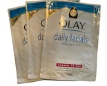 Olay Daily Facials Cleansing Cloths Normal To Dry 3 Cloths - £8.83 GBP