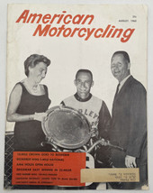 American Motorcycling Magazine Harley-Davidson HD August 1960 Vintage - £14.12 GBP