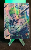 One Piece TCG Roronoa Zoro Custom Parallel Leader OP 01-
show original title
... - £15.89 GBP