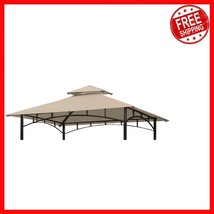 L-GZ238PST-11 Only: Waterproof Double Tiered Gazebo Canopy Roof Top Repl... - $1,030.41 MXN