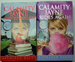 Lot 2 Kathleen Bacus Calamity Jayne Rides Again~Goes To College Tressa Mystery - £6.88 GBP