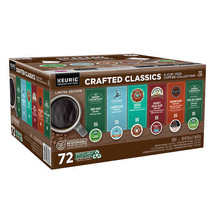 Crafted Classics Limited Edition Collection 72 K-cup Coffee Pods Variety... - $54.44