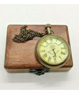 Antiguo reloj de bolsillo Steampunk de Londres de latón marítimo vintage... - £22.70 GBP