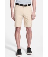 NWT BOBBY JONES Golf shorts 32 flat front moisture wicking khaki $95 - $58.55 CAD