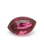 DVG 100% Natural Tourmaline Rubelite 2.43 CTW Fancy Eye Shape Lustrous Gem Aweso