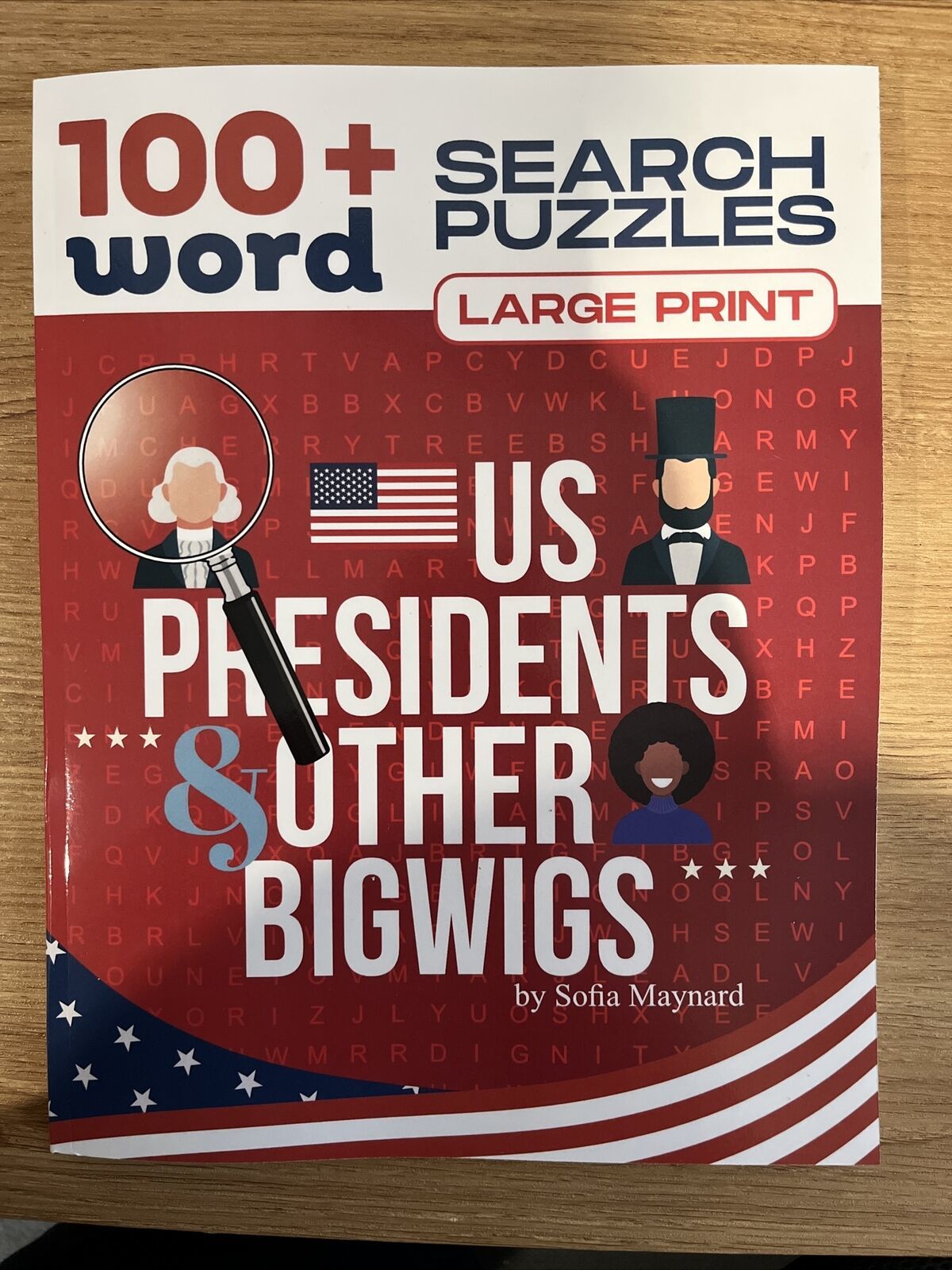 Primary image for US Presidents And Other Bigwigs  100+ WORD SEARCH PUZZLES NEW