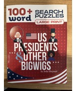 US Presidents And Other Bigwigs  100+ WORD SEARCH PUZZLES NEW - $12.18