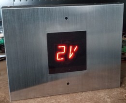 MH110-RRCX + Surface Mount  stainless steel , 1&quot; Red Displays +  Red Arrows - $151.88