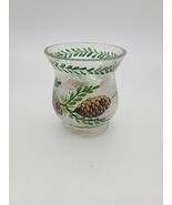 Yankee Candle Evergreen Crackle Pinecone Votive Holder Base Only  - $362.41 MXN
