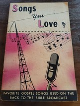 Vintage Songs You Love: Gospel Songs from Back to Bible Broadcast No. 3 - £7.19 GBP