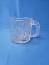 Glass McDonalds Batman Forever TWO FACE Mug DC Comics Cup Vintage 1995 - £11.68 GBP