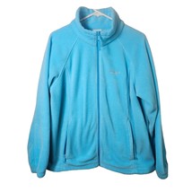 Columbia Women&#39;s Full Zip Front Jacket Size 1X Light Blue Long Sleeve - $19.95