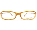 Tom Ford Eyeglasses Frames TF 5019 U53 Orange Tortoise Semi Rim 52-16-130 - £36.69 GBP