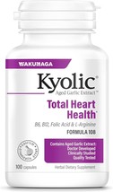 Kyolic Aged Garlic Extract Formula 108, Total Heart Health, 100 Capsules - £26.37 GBP