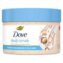 Dove Scrub Macadamia Rice Milk Reveals Visibly Smoother Skin Body Scrub ... - $612.62 MXN