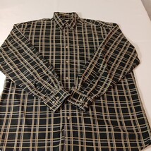 Ivy Crew Classics Mens Cotton Black & Yellow Plaid Button-Down Collar Shirt Sz L image 8