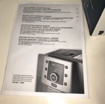 DeLonghi DLSC007 Instruction Book ONLY 5513294531 ESAM 5500-6700 Genuine - $9.99